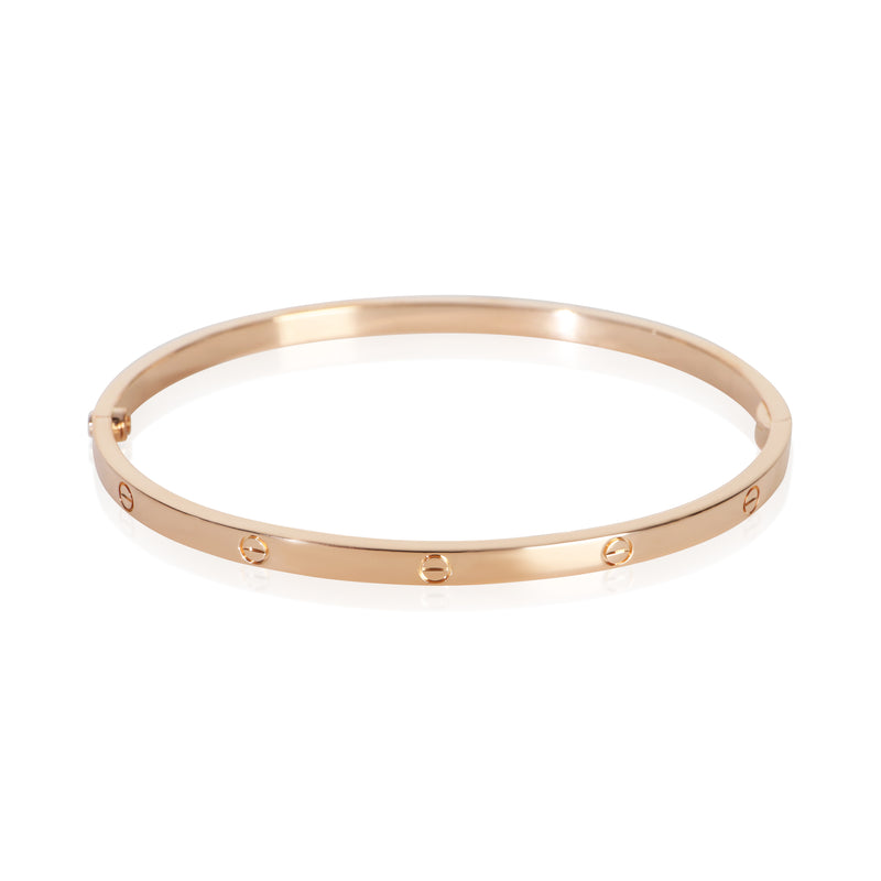 Cartier Rose Gold Small Model Love Bracelet 18k