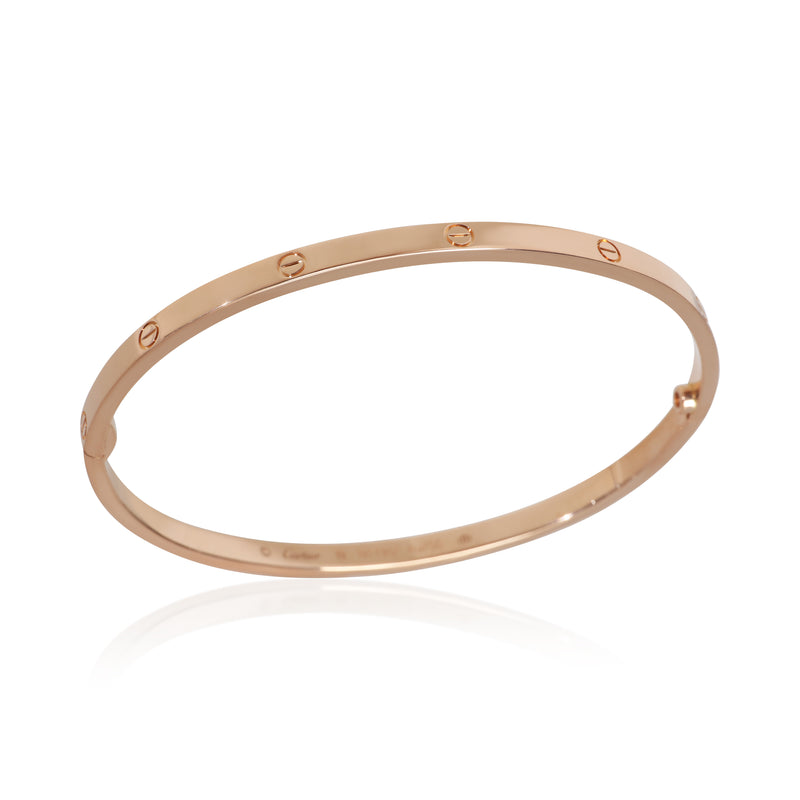 Cartier Rose Gold Small Model Love Bracelet 18k