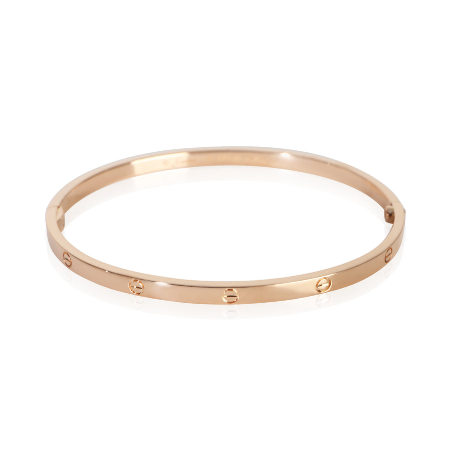 Cartier Rose Gold Small Model Love Bracelet 18k