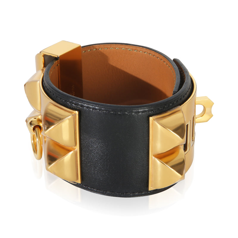Hermès Gold-Plated Collier De Chien Bracelet