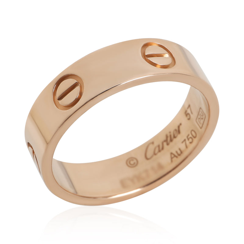 Cartier Rose Gold Love Ring 18k