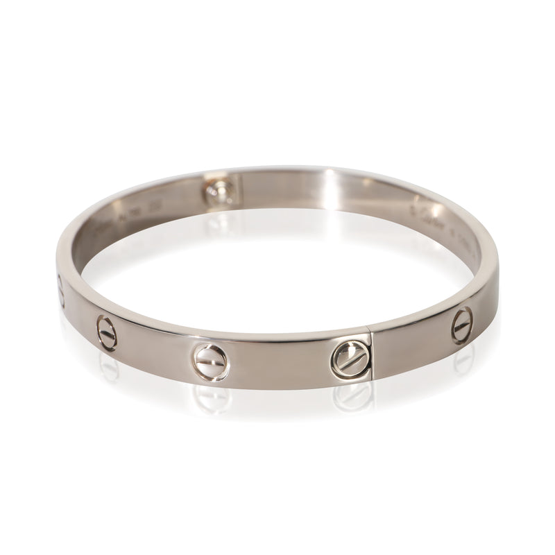 Cartier White Gold Love Bracelet 18k