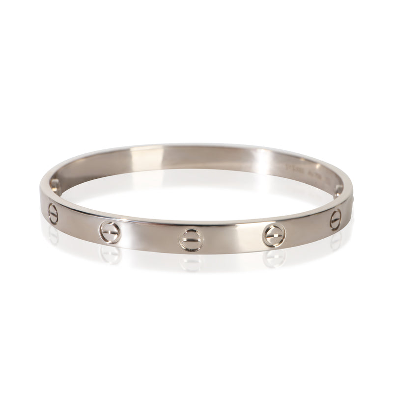 Cartier White Gold Love Bracelet 18k