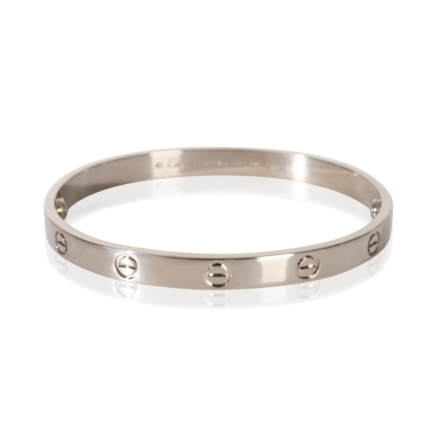 Cartier White Gold Love Bracelet 18k