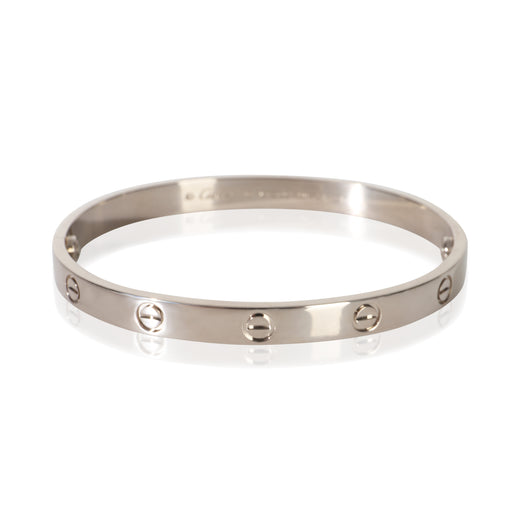 Cartier White Gold Love Bracelet 18k
