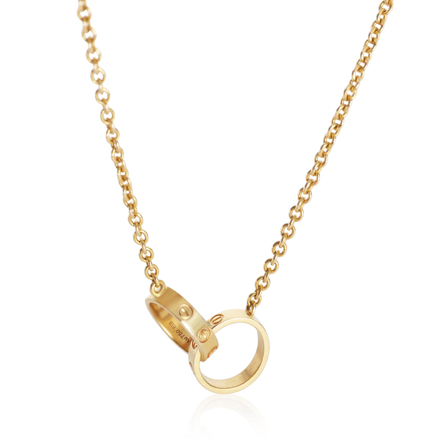 Cartier Yellow Gold Love Necklace 18k
