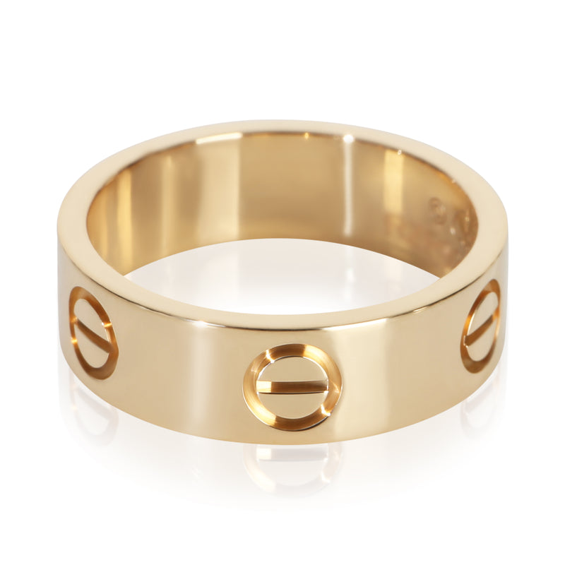 Cartier Yellow Gold Love Ring 18k