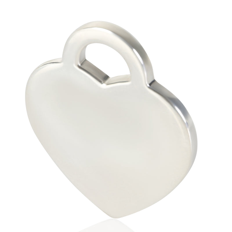 Tiffany & Co. Sterling Silver Heart Charm 925 Accessory