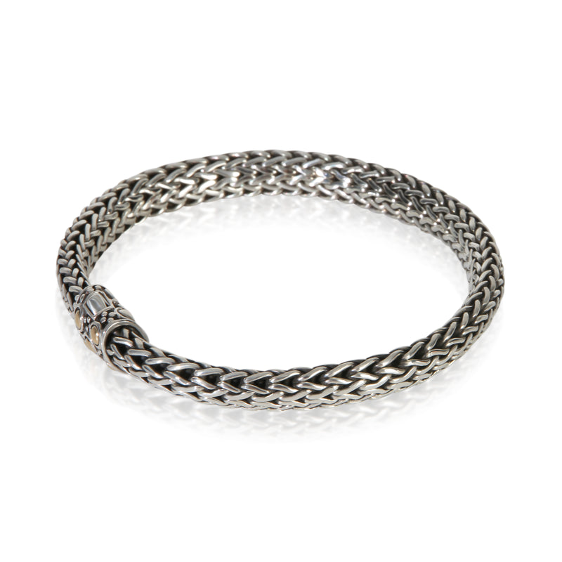 John Hardy Yellow Gold & Sterling Silver Icon Bracelet 18k