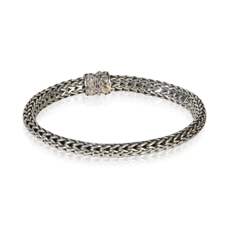 John Hardy Yellow Gold & Sterling Silver Icon Bracelet 18k