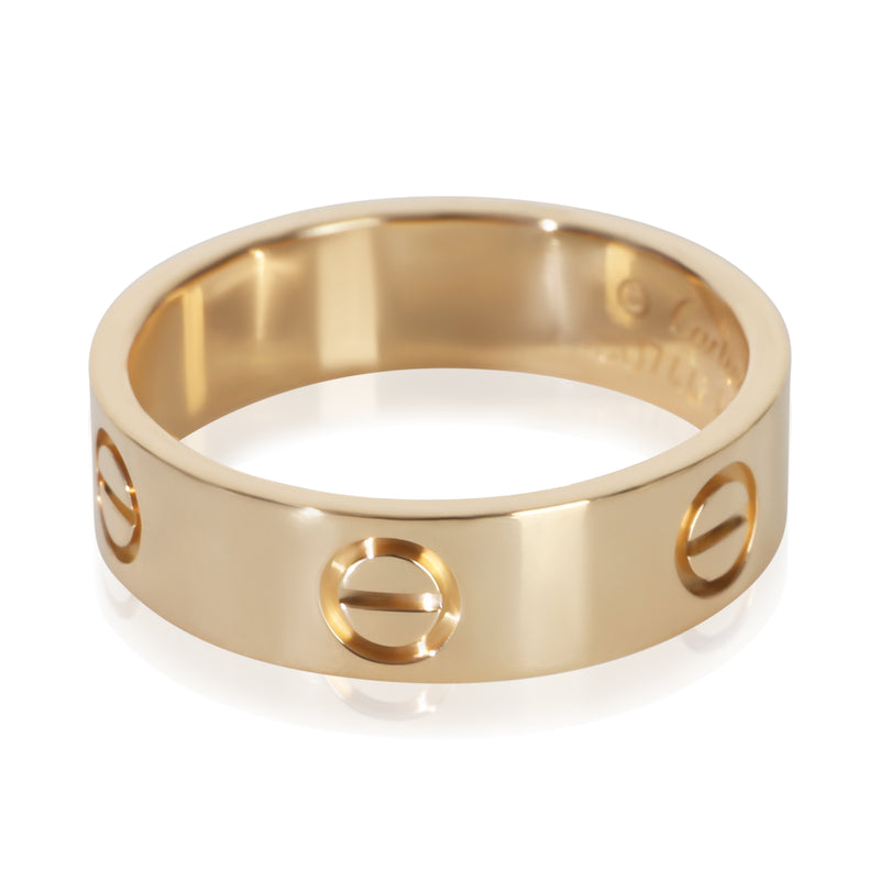 Cartier Yellow Gold Love Ring 18k