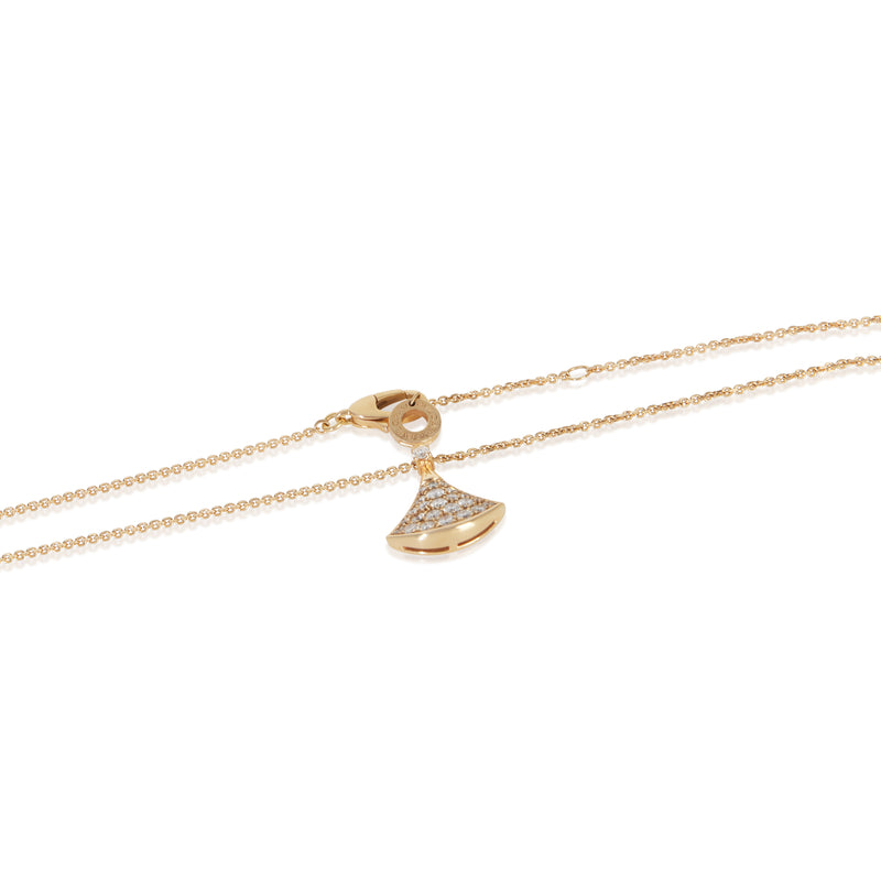 Bvlgari Rose Gold Diamond Divas Dream Pendant 18k