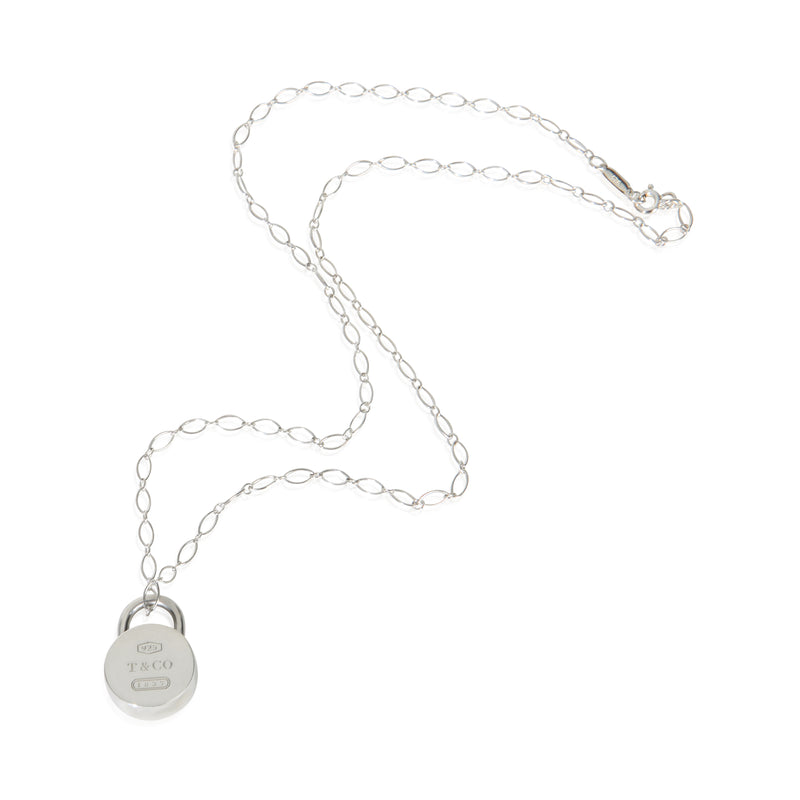 Tiffany & Co. Sterling Silver 1837 Lock Pendant 925