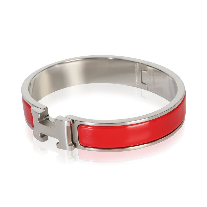 Hermès Clic H Bracelet Rouge Amarante