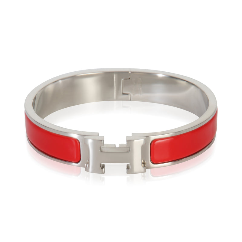 Hermès Clic H Bracelet Rouge Amarante