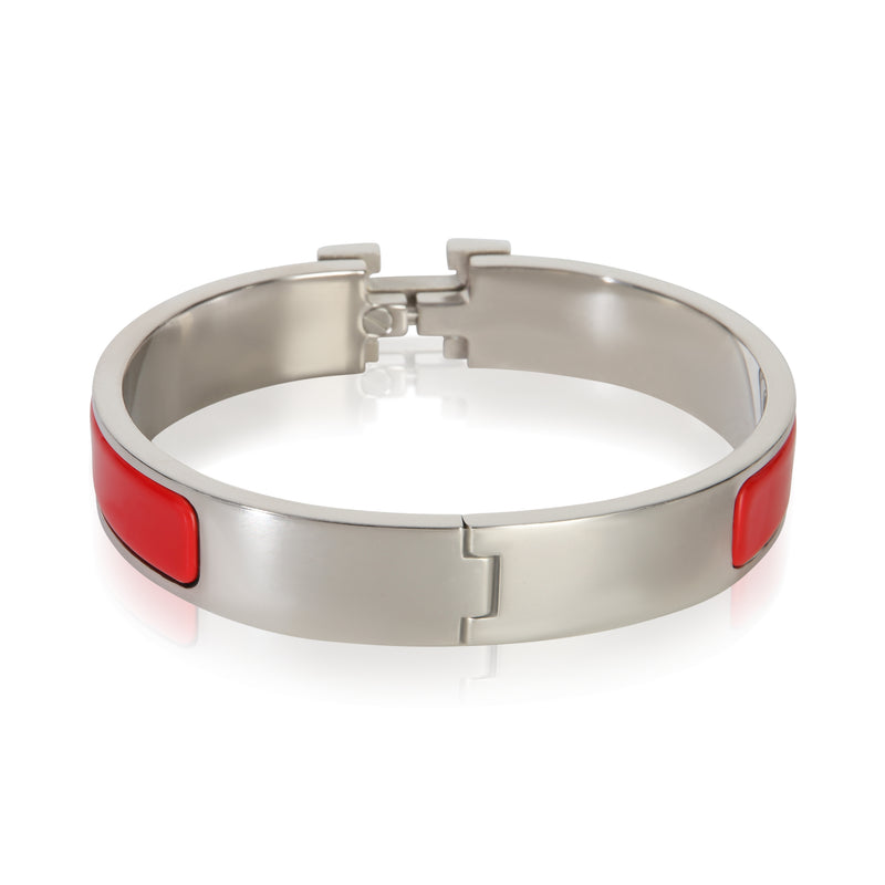Hermès Clic H Bracelet Rouge Amarante