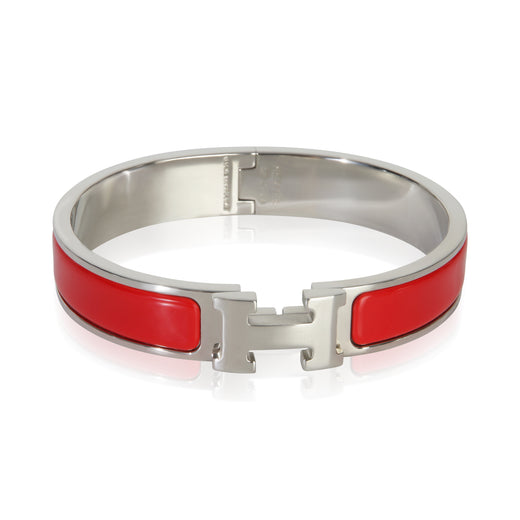 Hermès Clic H Bracelet Rouge Amarante