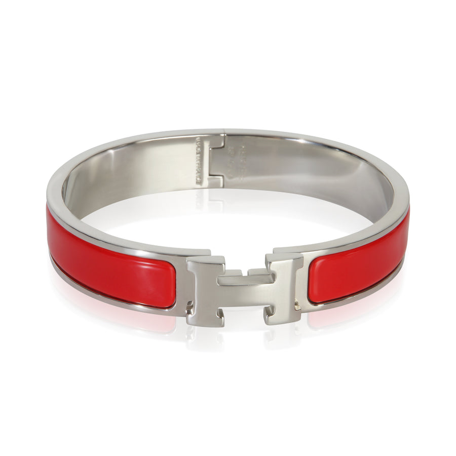 Hermès Clic H Bracelet Rouge Amarante