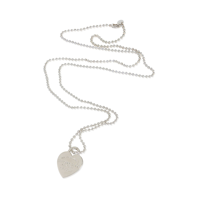 Tiffany & Co. Sterling Silver Return To Pendant 925