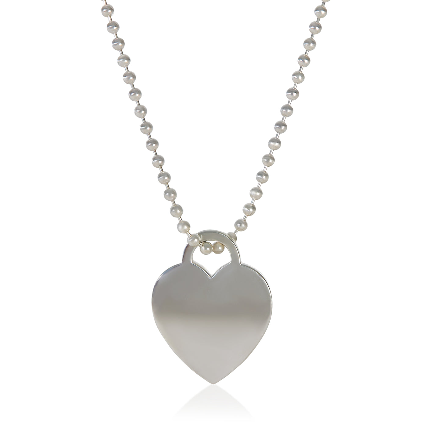 Tiffany & Co. Sterling Silver Return To Pendant 925