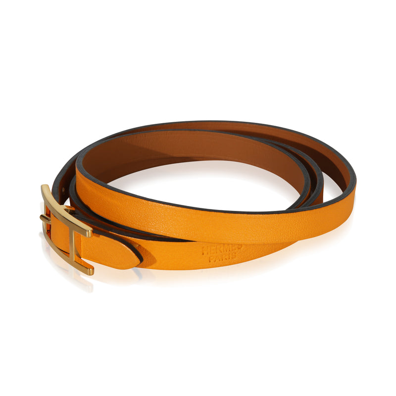 Hermès Gold-Plated Behapi Triple Tour Bracelet