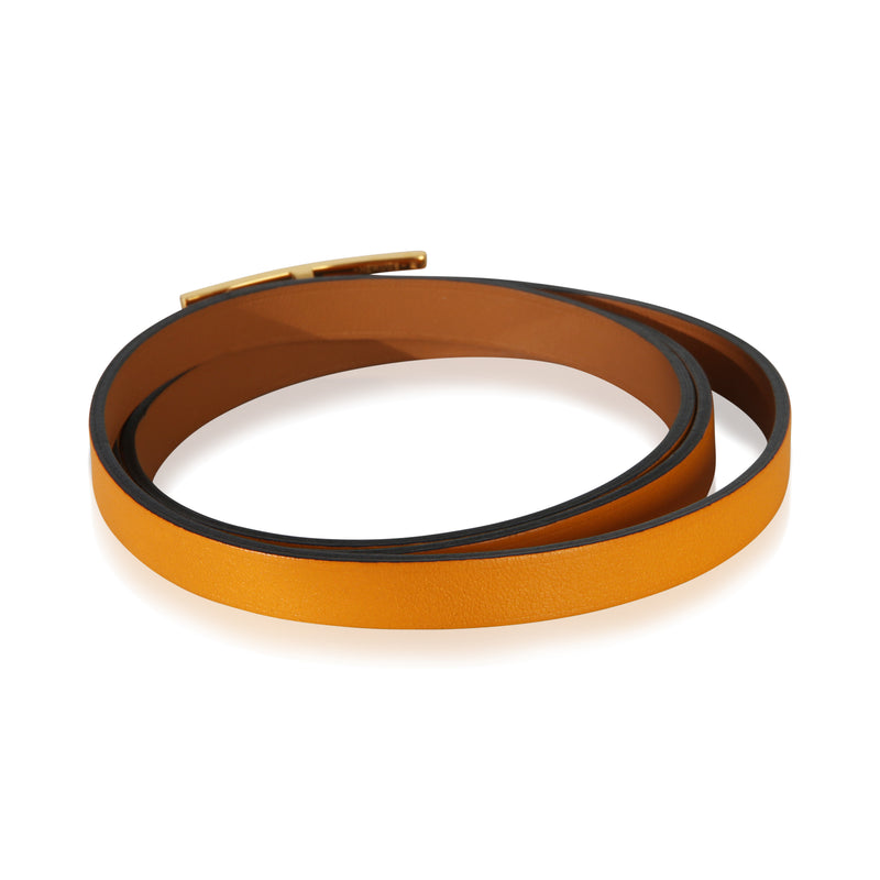 Hermès Gold-Plated Behapi Triple Tour Bracelet
