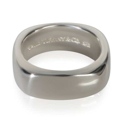 Tiffany & Co. Sterling Silver Square Cushion Ring 925