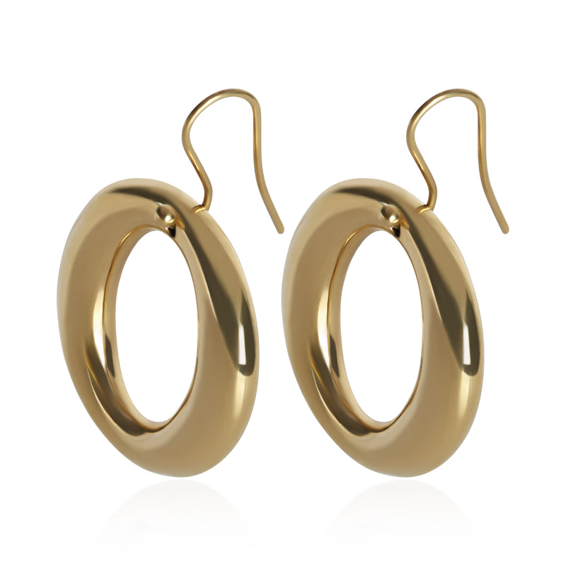 Tiffany & Co. Yellow Gold Elsa Peretti Sevillana Earrings 18k