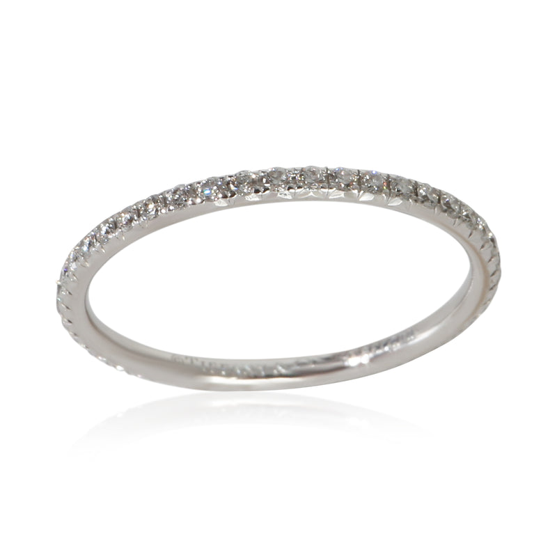 Tiffany & Co. Platinum Diamond Metro Eternity Band 950