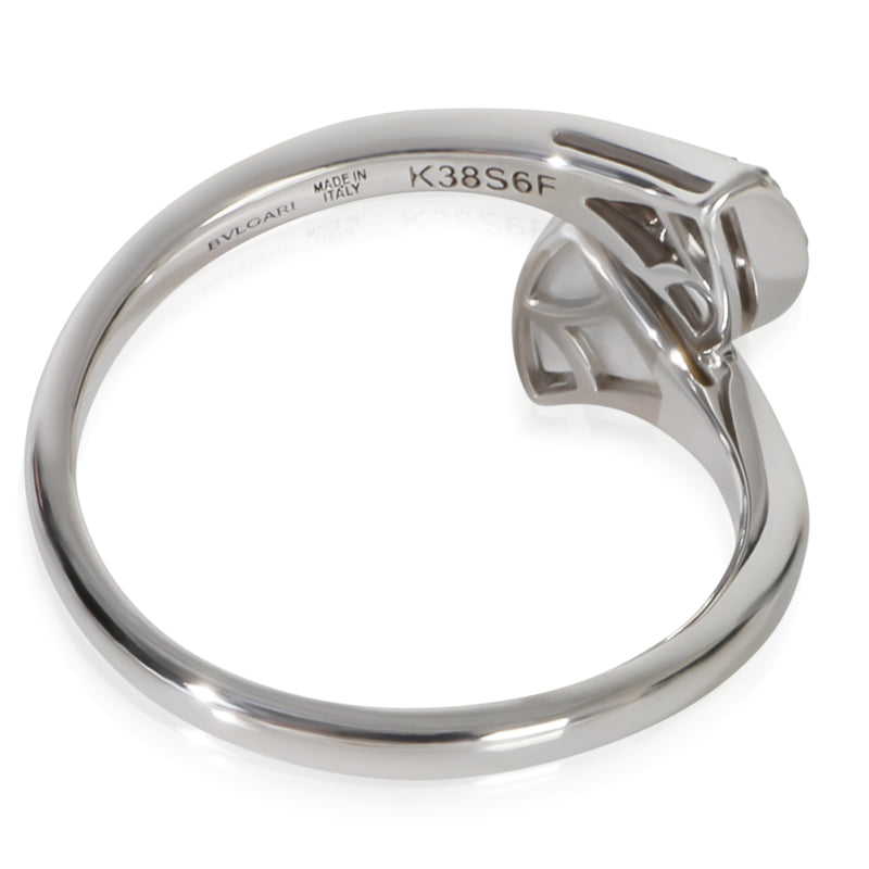 Bvlgari White Gold Mother Of Pearl And Diamond Divas Dream Ring 18k
