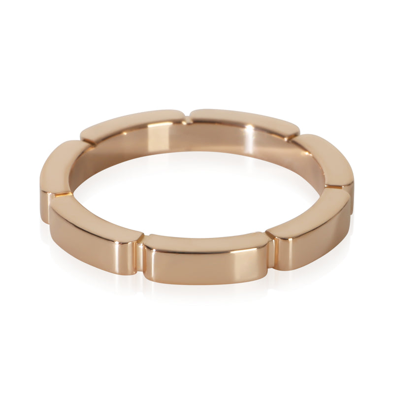 Cartier Rose Gold Diamond Maillon Panthere Band 18k