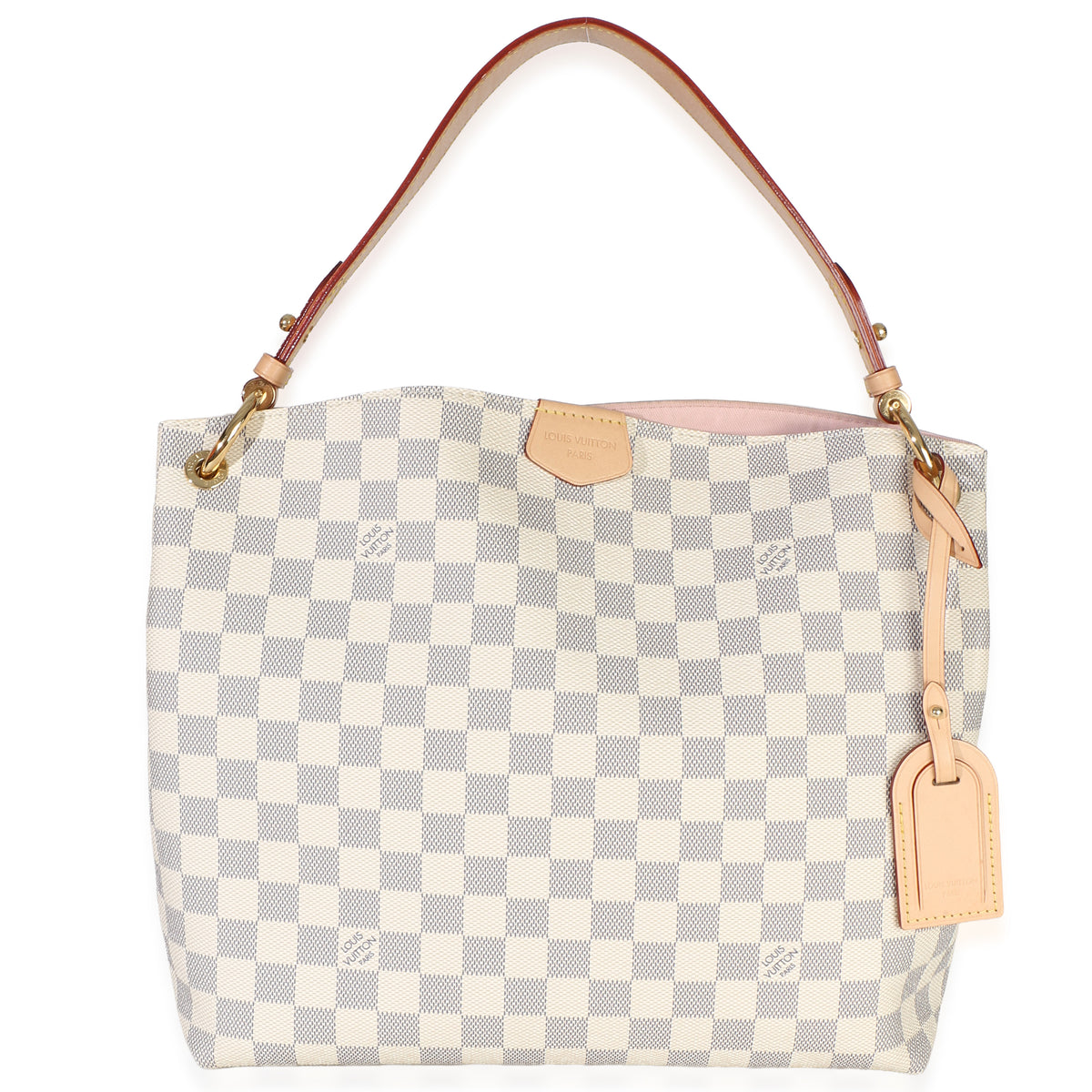 Louis Vuitton Damier Azur Canvas Graceful Pm Beige Bag