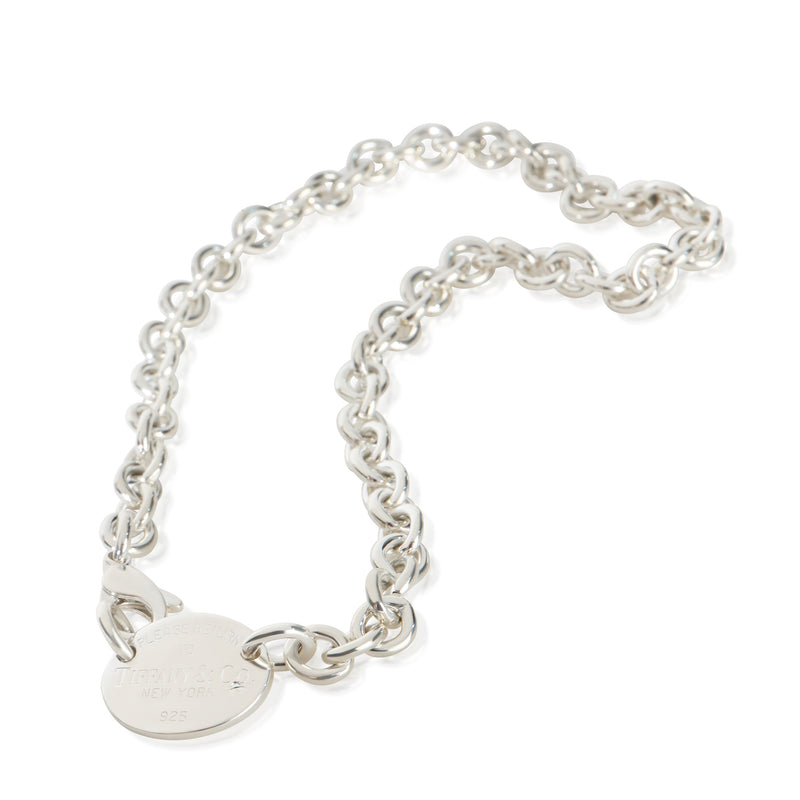 Tiffany & Co. Sterling Silver Return To Necklace 925