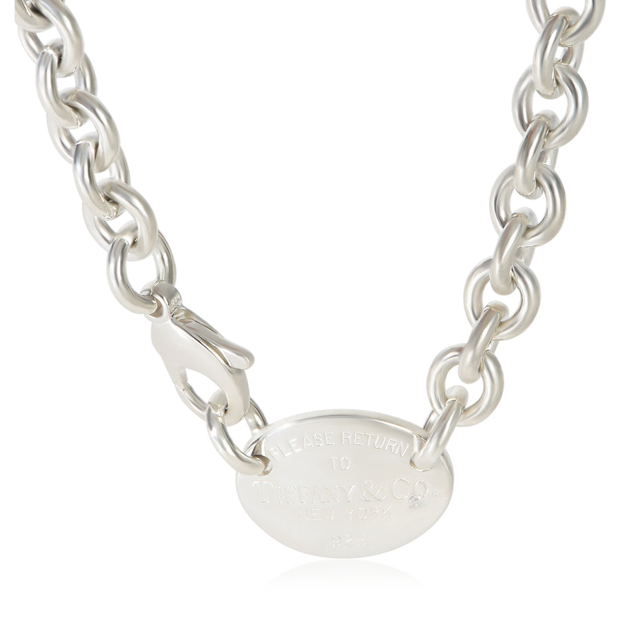 Tiffany & Co. Sterling Silver Return To Necklace 925