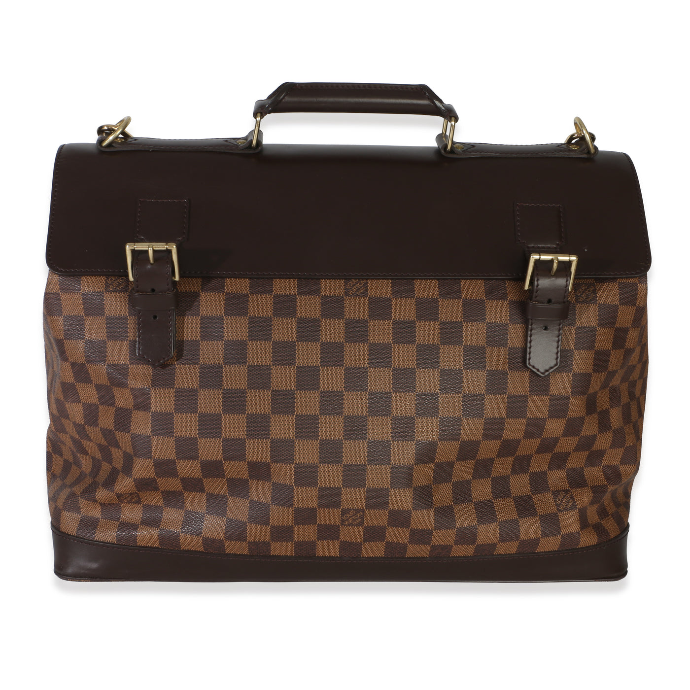 Louis Vuitton Damier Ebene Canvas West End Pm Brown Handbag