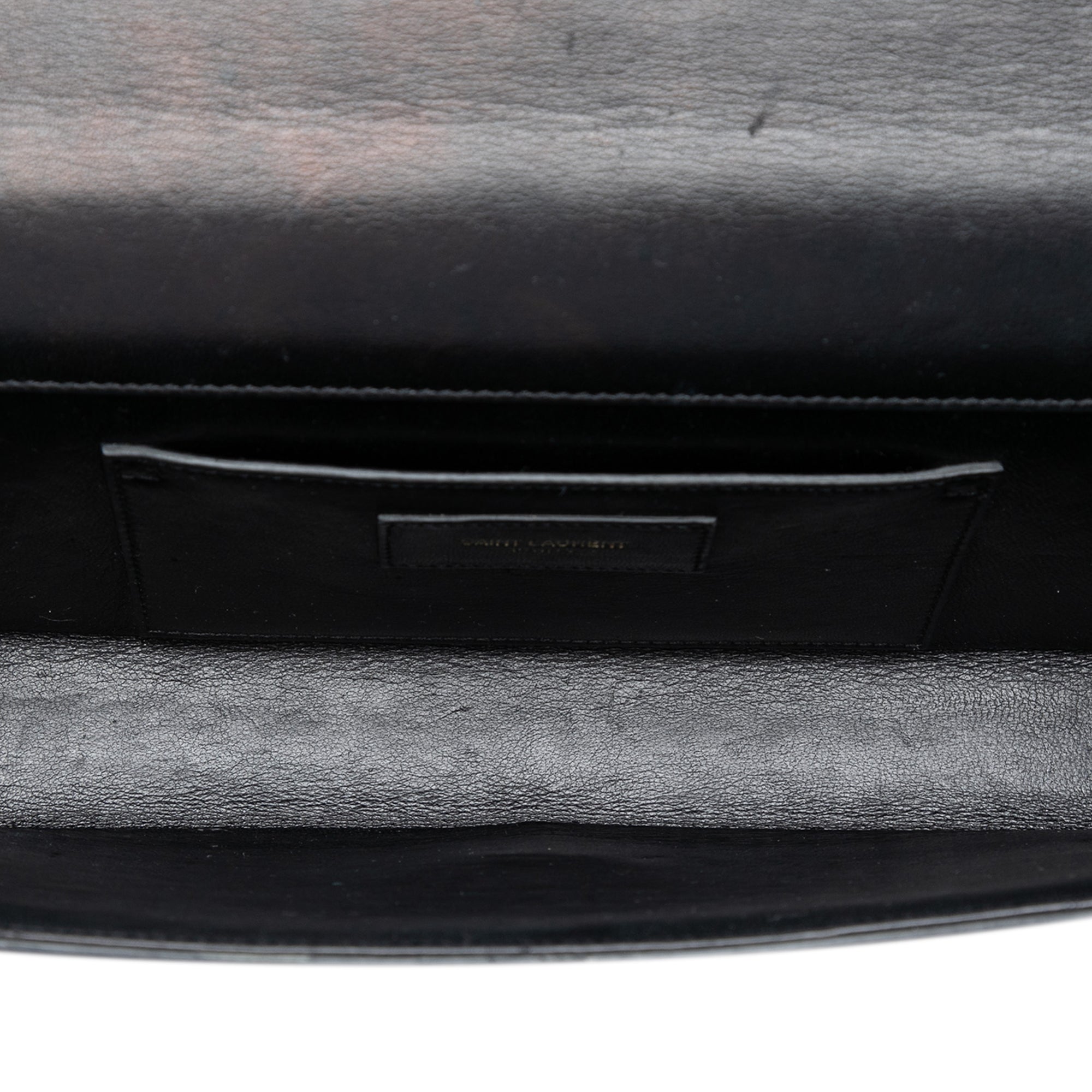 Suede Monogram Kate Tassel Clutch - Image 4