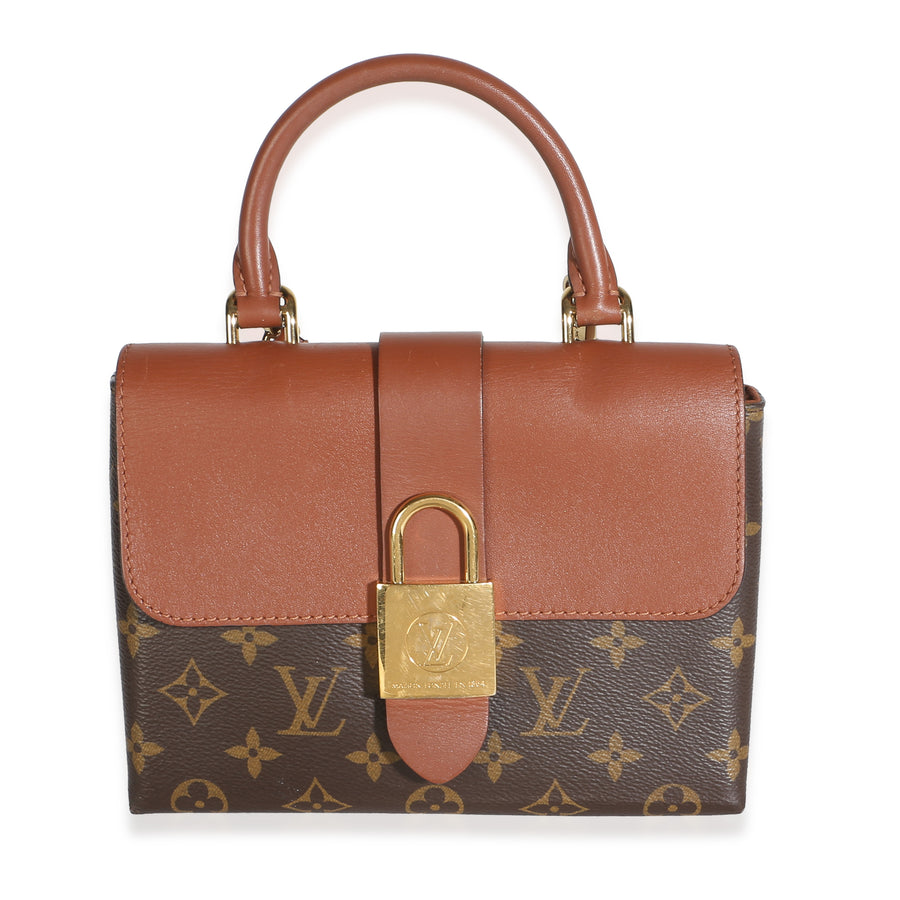 Louis Vuitton Caramel Monogram Canvas Locky Bb Brown Bag