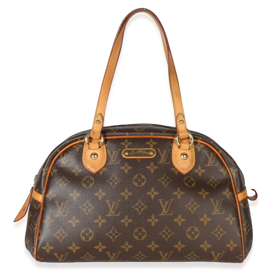 Louis Vuitton Monogram Canvas Montorgueil Pm Brown Bag