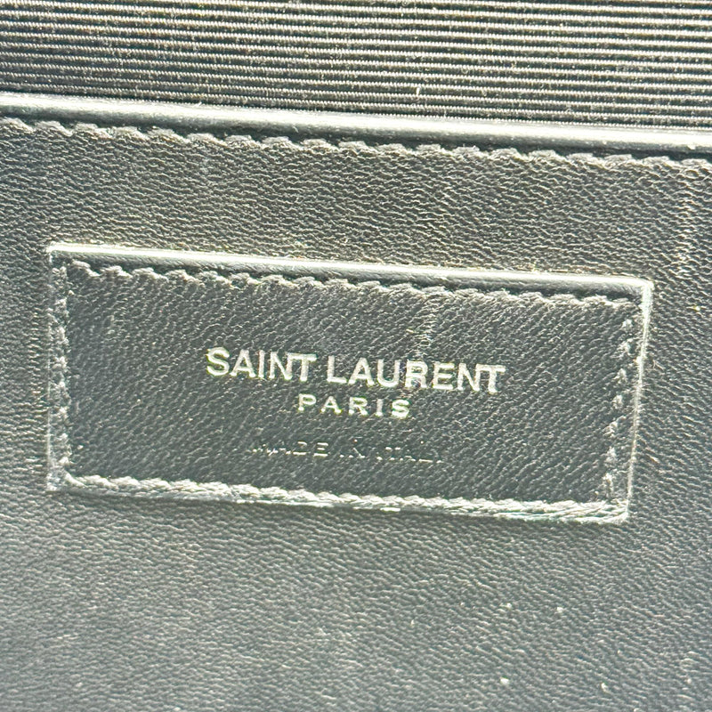 Saint Laurent Classic Monogram Leather Black Bag