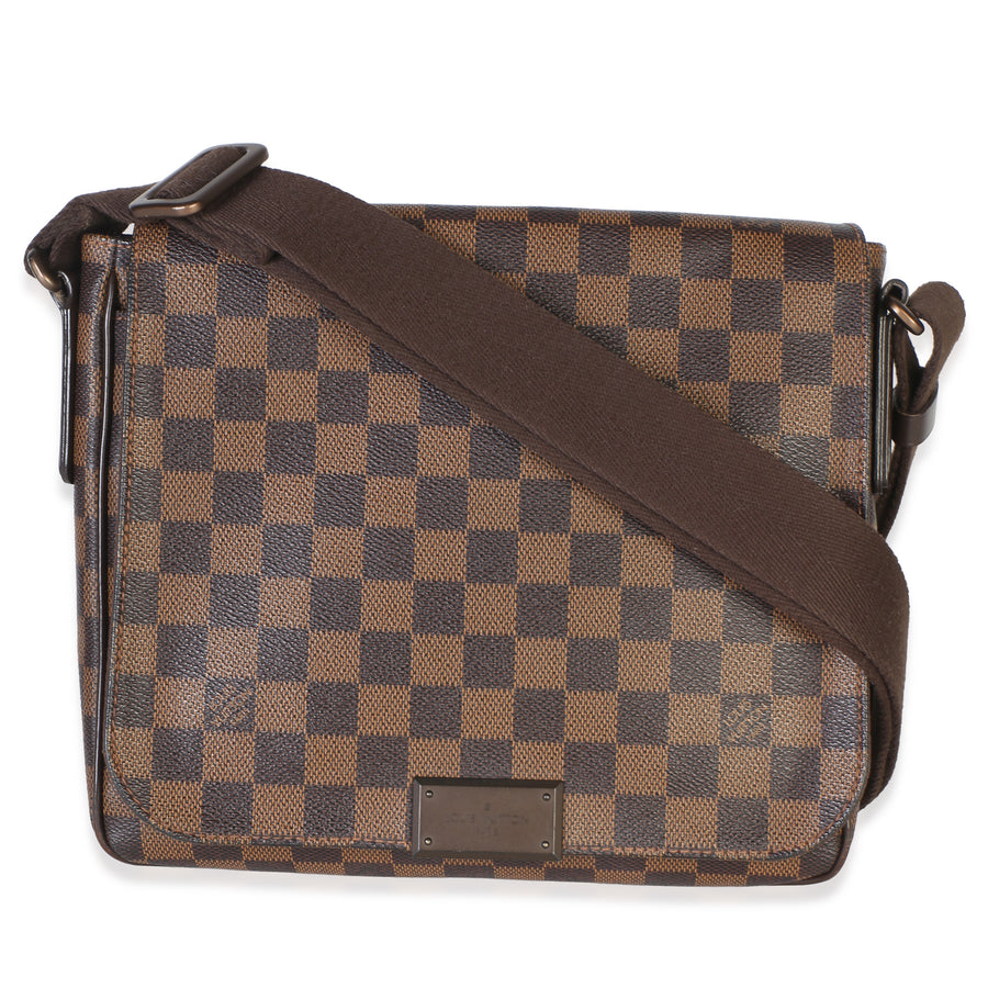 Louis Vuitton Damier Ebene Canvas Brooklyn Pm Brown Bag