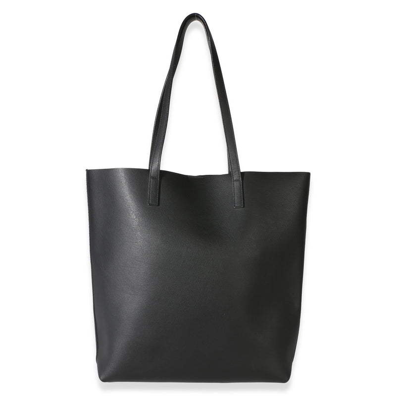 Saint Laurent Black Leather North-South Tote