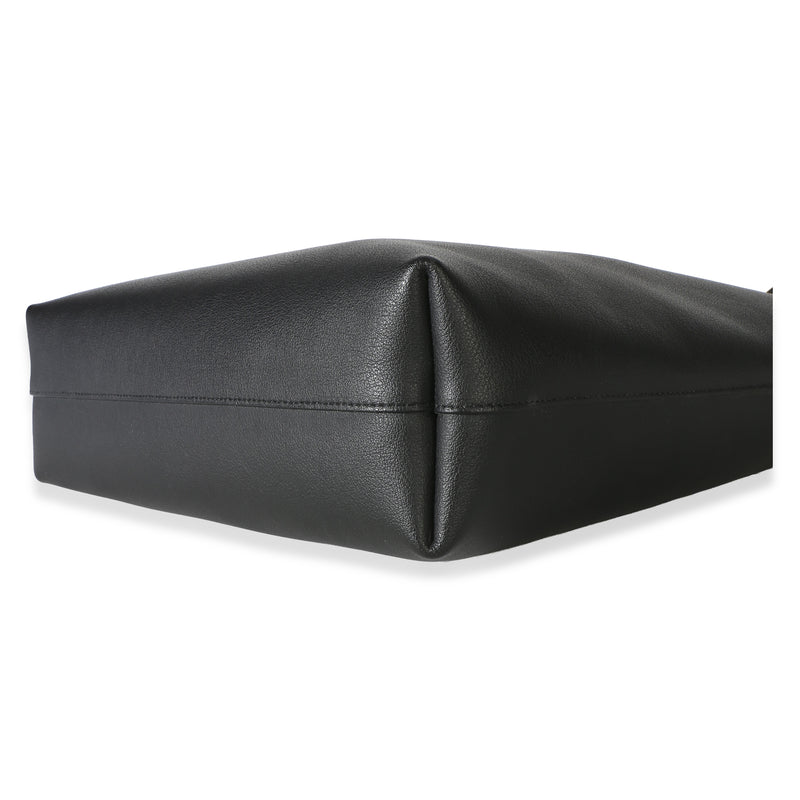 Saint Laurent Black Leather North-South Tote