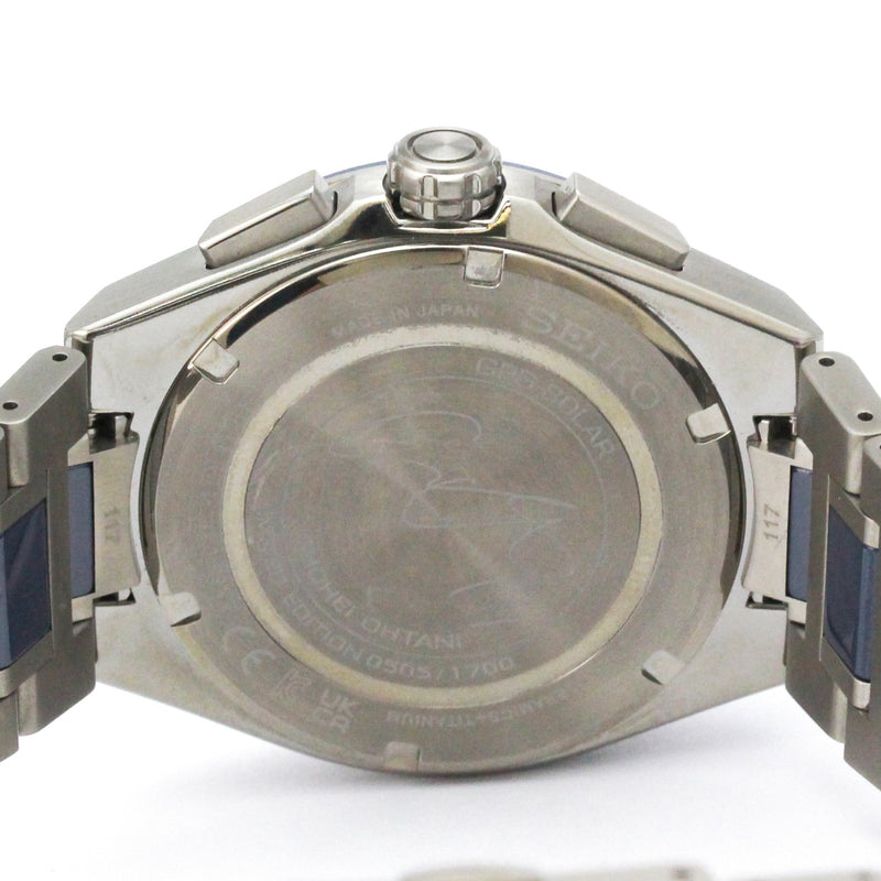 Grand Seiko Astron Ceramic And Stainless Steel Watches