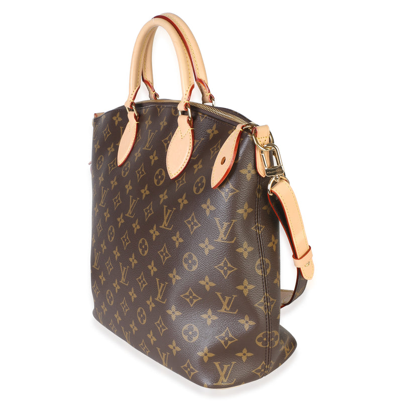Louis Vuitton Monogram Canvas Neo Lockit Mm Brown Bag