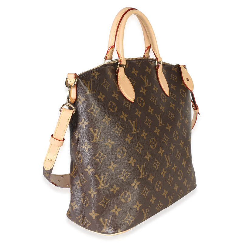 Louis Vuitton Monogram Canvas Neo Lockit Mm Brown Bag
