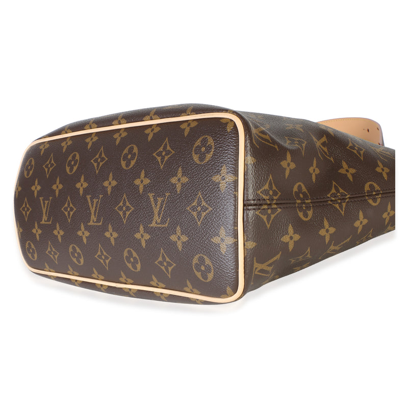 Louis Vuitton Monogram Canvas Neo Lockit Mm Brown Bag