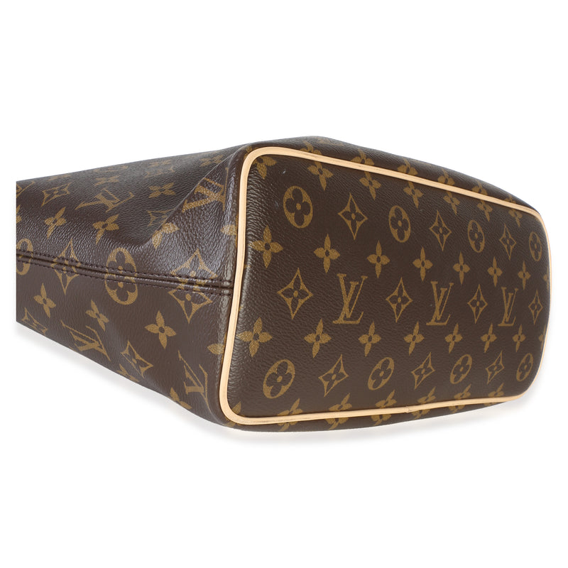 Louis Vuitton Monogram Canvas Neo Lockit Mm Brown Bag