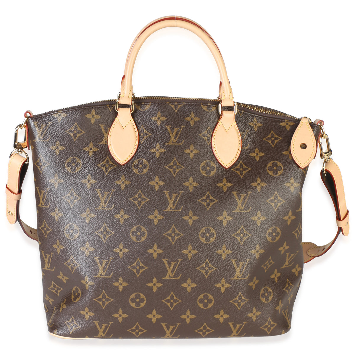 Louis Vuitton Monogram Canvas Neo Lockit Mm Brown Bag