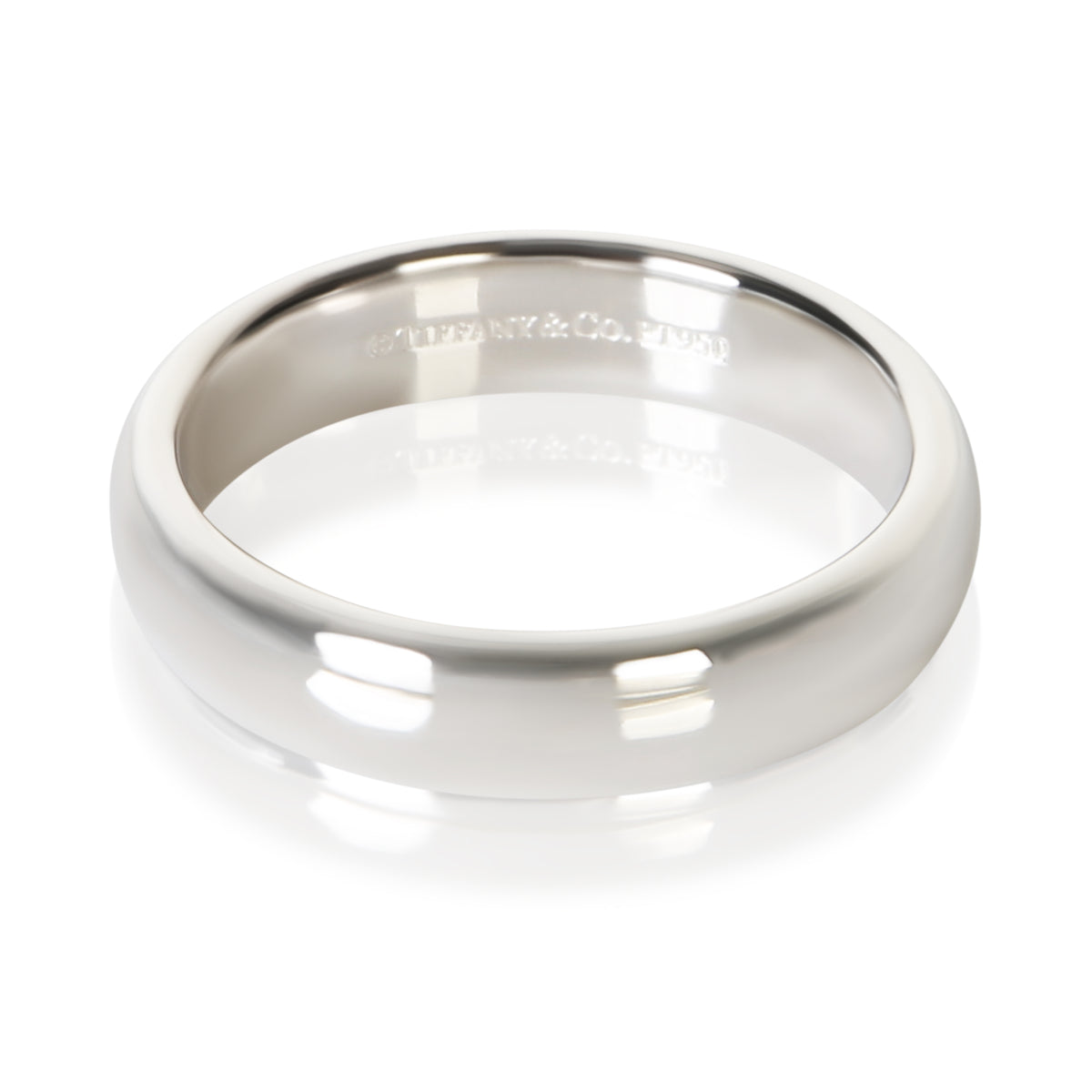 Tiffany & Co. Platinum Forever Band 950