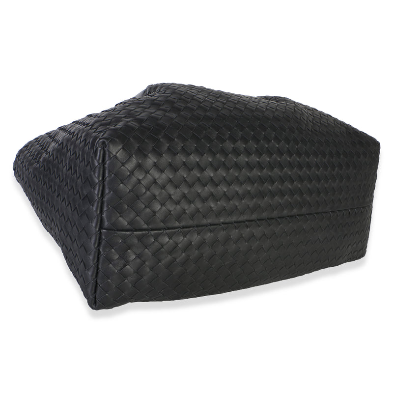 Bottega Veneta Black Fondant Nappa Reversible Large Pinacoteca Leather Bag